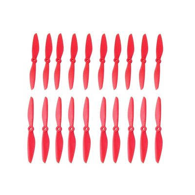 APEFIT Drone Accessories for Kingkong 6040 Propeller 20pcs/lot 6 * 4 Propeller Prop CW CCW RC QAV 250 Quadcopter Multi-Copter (10 Pair) Replaceable (Color : 6040 red)