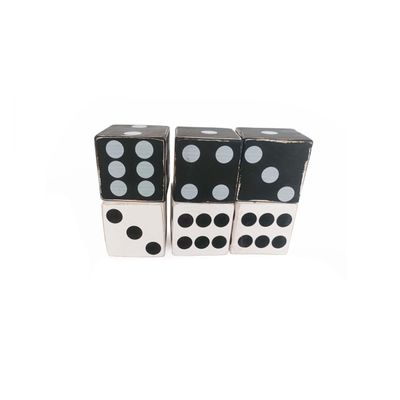 First of a Kind Set of 4 Decorative Mango Wood Dice