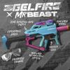NERF Pro Gelfire X MrBeast Full Auto Blaster & 20,000 Gelfire Rounds, 300 Round Hopper, Rechargeable Battery, Eyewear, Ages 14 & Up view 3