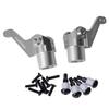 Powerhobby Aluminum Steering Knuckles Tamiya Clodbuster TXT-1 Silver view 1
