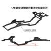 Powerhobby LCG Carbon Fiber Chassis Kit Frame for 1/10 Axial SCX10 & SCX10 II view 2