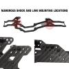 Powerhobby LCG Carbon Fiber Chassis Kit Frame for 1/10 Axial SCX10 & SCX10 II view 4