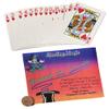 Ted's Sterling Magic Bicycle Svengali Deck Trick in Red Back, Hearts Suit, Choose Your Force Card (Eight) view 1