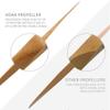 XOAR PJA 20 Inch 2 Blade RC Airplane Propeller Wood Prop for Gasoline RC Planes (20x10 Pusher) view 3