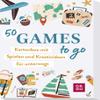 50 Games to go - Kartenbox mit vielen und Kreativideen fr unterwegs: Die ideale Beschftigung im Auto Oder auf Reisen - Einfach eine der handlichen Karten ziehen! view 1