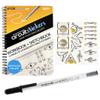 Circuit Scribe Sticker Kit | Circuit Drawing Conductive Ink Pen & 11 Electronic Sticker Modules for Future Inventors | 27 Lessons Workbook | Learning & Education STEM Toy for Ages 8+ view 1