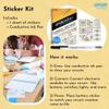 Circuit Scribe Sticker Kit | Circuit Drawing Conductive Ink Pen & 11 Electronic Sticker Modules for Future Inventors | 27 Lessons Workbook | Learning & Education STEM Toy for Ages 8+ view 2