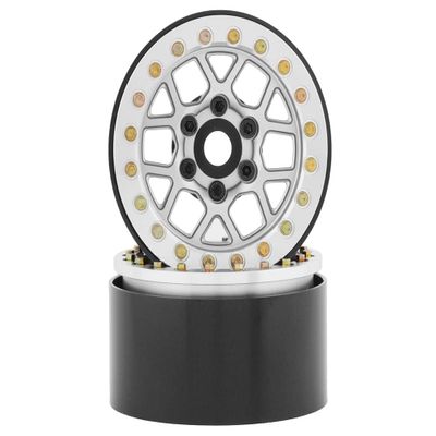 SSD RC 1.9" Boxer Wheels (Silver) (2)