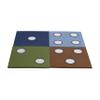 ECR4Kids SoftZone 123 Look at Me Activity Mat, Folding Playmat, Earthtone view 1