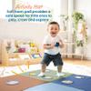 ECR4Kids SoftZone 123 Look at Me Activity Mat, Folding Playmat, Earthtone view 3