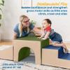 ECR4Kids SoftZone Single Tunnel Climber, Toddler Playset, Earthtone, 3-Piece view 3