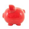 Child to Cherish Ceramic Piggy Bank, Red view 2