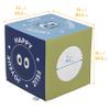 ECR4Kids SoftZone Emotion Cube with Mirror, Sensory Toy, Earthtone view 2