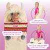 Bixbee Alpaca Sleeping Bag for Kids Ages 3+, Soft Toddler Sleeping Bag with Carrying Handle | Machine Washable Soft Slumber Bag for Naptime, Daycare view 4