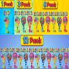 Kool N' Fun Plastic Paddle Ball w/ String Attached (6 Paddles) by JARU. Classic Retro Toys for Kids & Adults, Boy & Girl. Indoor Game and Outdoor Set Toys. Party Favors Birthday Easter Prizes 1994-6 view 2