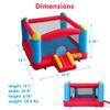 Funormous Enormous Giant Bounce House for Kids, Indoor Outdoor Inflatable Huge Bouncy Castle with Double Basketball Hoops, Includes Air Blower with GFCI view 2