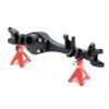 Vanquish Products F10T Aluminum Front Axle Housing - Black Anodized VPS08630 Electric Car/Truck Option Parts view 1