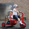 Kids Taxi Tricycles, Preschool Playground Trike, Daycare Kids Tandem Tricycle, Children Double Seat Bike with Passenger Seat, Outdoor Playground Equipment Tricycles for Riders Ages 2+ view 2