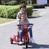 Kids Taxi Tricycles, Preschool Playground Trike, Daycare Kids Tandem Tricycle, Children Double Seat Bike with Passenger Seat, Outdoor Playground Equipment Tricycles for Riders Ages 2+ view 2