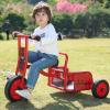 Kids Taxi Tricycles, Preschool Playground Trike, Daycare Kids Tandem Tricycle, Children Double Seat Bike with Passenger Seat, Outdoor Playground Equipment Tricycles for Riders Ages 2+ view 3