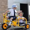 Kids Tricycle for Riders Ages 2+, Preschool Playground Tricycle, Daycare Toddler Tandem Trike, Children Double Seat Bikes with Passenger Seat, Outdoor Playground Equipment Tricycles view 3