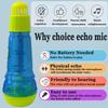 Lolakee Echo Mic for Kids Lightweight Music Singing Toys Speech Therapy Feedback Toy, Fun Supplies for Birthday, Picnic, BBQ, Holiday Party(No Battery Needed) (Bule) view 2