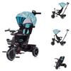 Chipolino Tricycle 4-in-1 Smart Push Bar Seat Rotatable Bottle Holder Tray, Colour: Blue view 2