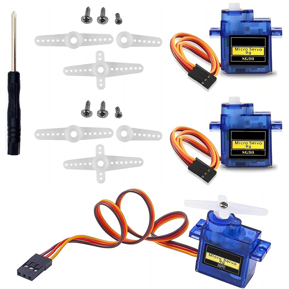 WWZMDiB SG90 Micro Servo Motor for Arduino Raspberry Pi DIY (3 Pcs)