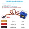 WWZMDiB SG90 Micro Servo Motor for Arduino Raspberry Pi DIY (3 Pcs) view 2