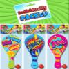 Kool N' Fun Plastic Paddle Ball w/ String Attached (3 Paddles) by JARU. Classic Retro Toys for Kids & Adults, Boy & Girl. Indoor Game and Outdoor Set Toys. Party Favors Birthday Easter Prizes. 1994-3 view 3