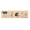 Adena Montessori AInteractive Animal Puzzle Set: Discover The World of Animals and Their Diets PuzzleToys for 2 Years Old Toddler Infant view 2