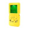 CZT New Block Game Console Green Backlight Large Screen More Convenient for Playing Games Classic Nostalgia Puzzle Built-in 999 in 1 Brick Game Children's Gift (Yellow) view 2