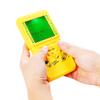 CZT New Block Game Console Green Backlight Large Screen More Convenient for Playing Games Classic Nostalgia Puzzle Built-in 999 in 1 Brick Game Children's Gift (Yellow) view 3