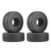 Trjgtas 4PCS 120MM 1.9 Rubber Tyres Wheel Tires for 1/10 RC Crawler Car Axial SCX10 90046 AXI03007 TRX4 D90 CC01 view 1