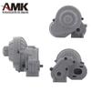 Nylon RC Gearbox Gears Set Kit for 1/10 RC Crawler Car Axial SCX10 SCX10 II 90046 Upgrade Part (Grey Complete Gearbox) view 3