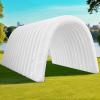 OZIS Inflatable Tunnel Sports Tunnel Entrance with Installed Blower Inflatable Tunnel Tent for Business Advertising Event Exhibition Promotion,Street,Shop,Supermarket,School(White, 16x10x10ft) view 1