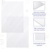100 Pack Jumbo Card Binder Giant Card Sleeves Big Clear Trading 8.3 x 5.9 Inch Large Plastic Card Sleeves for Sports Games Photo Holder Protection, No Cards view 2