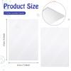 100 Pack Jumbo Card Binder Giant Card Sleeves Big Clear Trading 8.3 x 5.9 Inch Large Plastic Card Sleeves for Sports Games Photo Holder Protection, No Cards view 3