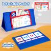 Torlam CVC Word Builder Kindergarten Classroom Must Haves, Phonics Games Preschool Learning Activities Spelling Toy Reading Letter Site Sight Words Games Flash Cards for Kids Autism Special Education view 3