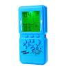 CZT New Retro Block Game Console Green Backlight Large Screen More Convenient for Playing Games Classic Nostalgia Puzzle Built-in 999 in 1 Brick Game Children's Gift (Blue) view 2