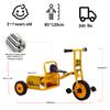 Kids Tricycle for Riders Ages 2+, Preschool Playground Tricycle, Daycare Toddler Tandem Trike, Children Double Seat Bikes with Passenger Seat, Outdoor Playground Equipment Tricycles view 4