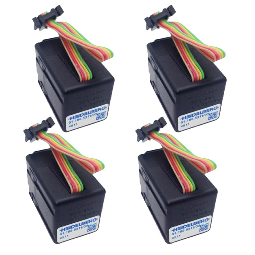 RUNAAJA (Pack of 4) Ink Key Servo Motor 61.186.5311 for Heidelberg SM102 SM52 SM74 Harris M1000 Servo Motor