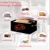Large Storage Baskets Bins Video Game Collapsible Storage Box Laundry Organizer for Closet Shelf Nursery Kids Bedroom Orange Video Handle Game Black view 2