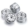 WEFEINO 2Pcs Aluminum Front Wheels Rims for 1/14 Tamiya Truck Climbing Tractor RC Car view 3