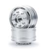 WEFEINO 2Pcs Aluminum Front Wheels Rims for 1/14 Tamiya Truck Climbing Tractor RC Car view 4