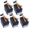 RUNAAJA 5PCS Servo Motor 61.186.5311 Ink Key Motor for Heidelberg SM 102 PM52 Harris M1000 Servo Motor Speedmaster Including SM74 and SM102, GTO, MO view 1