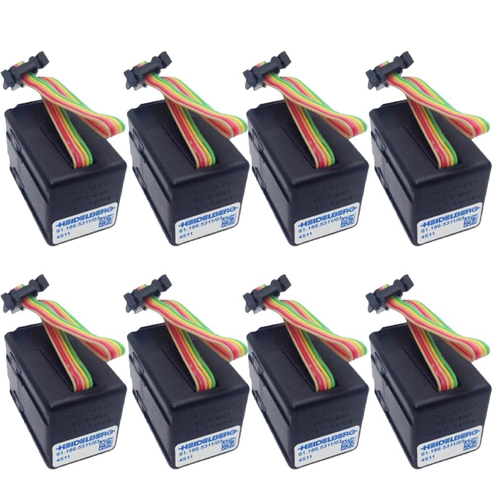 RUNAAJA (Pack of 8) Ink Key Servo Motor 61.186.5311 for Heidelberg SM102 SM52 SM74 Harris M1000 Servo Motor