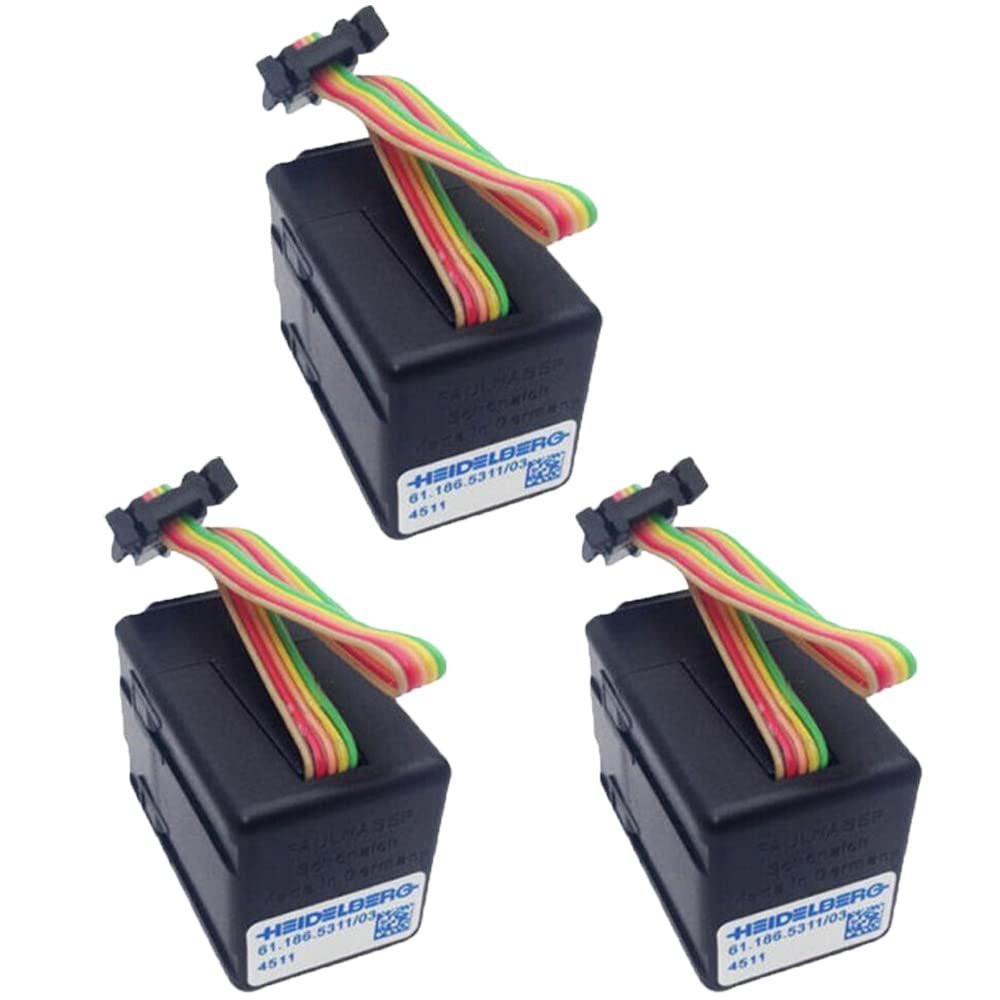 RUNAAJA (3-Pack) 61.186.5311/03 Ink Key Servo Motor for Heidelberg SM 102 PM52 Harris M1000 Servo Motor