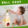 Adena Montessori 6 in 1 Play Kit Toy- 3 Nesting & Stacking Boxes, Object Permanence Drop Game, Coin Box, Carrot Harvest,Tissue Box,Sticks Matching Game for 6-12 Months 1 Year Old Toddlers 2 Year view 2