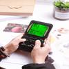 HLF Retro Brick Game Console Large Screen with Green Backlight Built-in 23 Multi-Mode Block Games Classic Nostalgia Speed and Difficulty Adjustable Powered by 2 AA Batteries (Black) view 2
